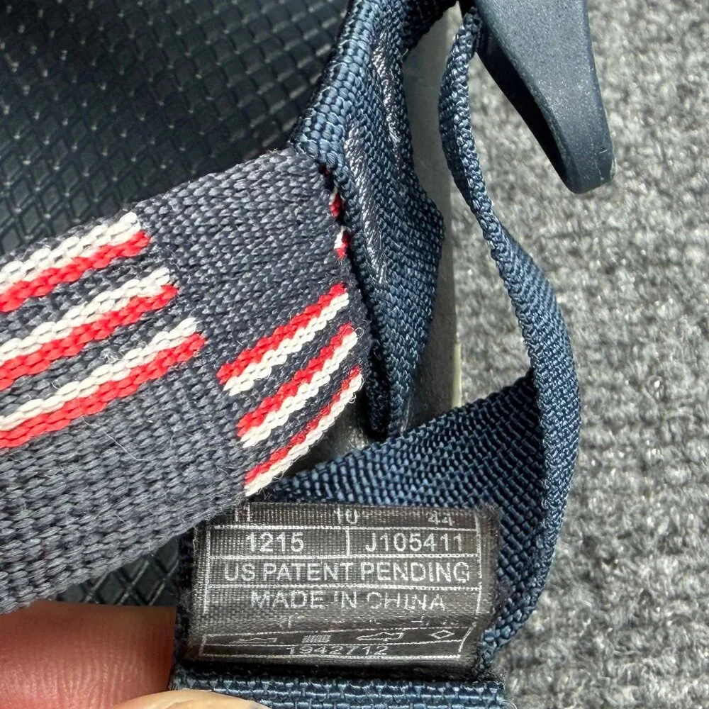 Chaco Z/1 Classic Sandals Men's‎ 11 Blue Red White Flag Athletic Outdoor Hiking